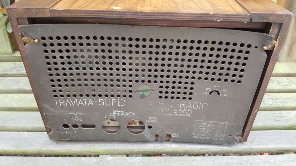 Ideal/Blaupunkt Röhrenradio Traviata-Super S568, 1930er Jahre in Ritterhude