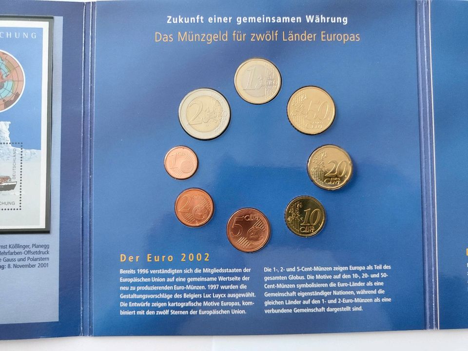 EZB Der Währungswechsel Set Deutsch Marke Euro Münzen Sammeln in Memmelsdorf