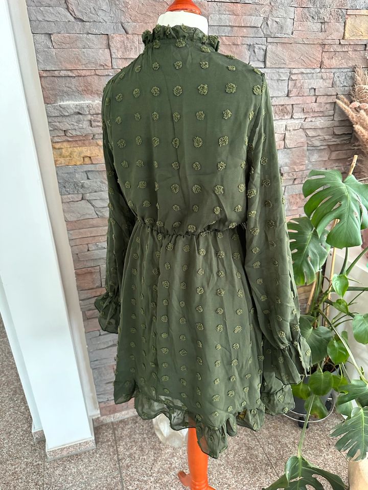 Kleid Boho S/36 Grün Herbst Dress Festlich Langarm locker leicht in Hessen  - Liederbach | eBay Kleinanzeigen ist jetzt Kleinanzeigen