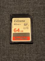 SanDisk Extreme SDXC 64GB bis zu 60 MB/Sek, Class 10, U3 Nordrhein-Westfalen - Baesweiler Vorschau