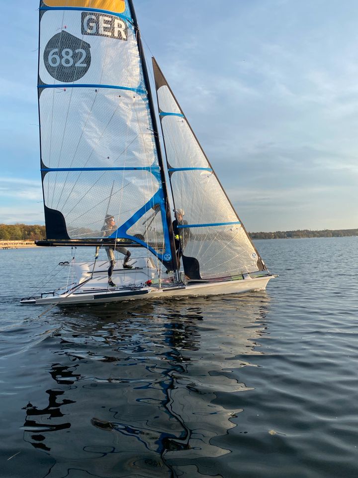 49erFX Segel x2 und ein Mast in Hamburg