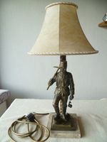 Siegerländer Bergmann - Lampe + Figur - Bronze Messing Marmor Nordrhein-Westfalen - Kreuztal Vorschau