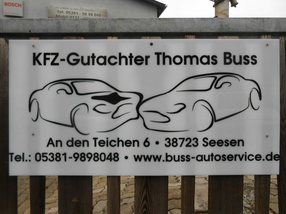 KFZ-SACHVERSTÄNDIGENBÜRO THOMAS BUSS !PKW-LKW-WOHNMOBILE-MOTORRAD in Seesen