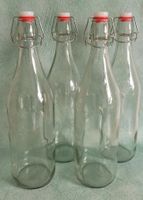 4 Stück 1 Liter Glasflaschen mit Bügelverschluss - unbenutzt NEU Nordrhein-Westfalen - Nümbrecht Vorschau