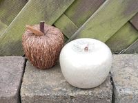 Zwei schöne Äpfel Deko Keramik Holz im Set Nordrhein-Westfalen - Lippstadt Vorschau