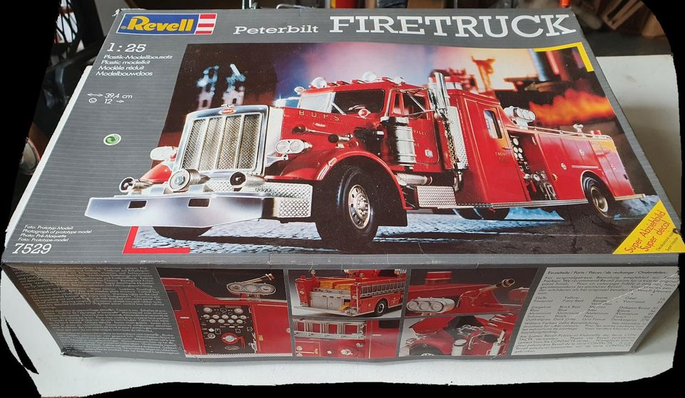 Peterbilt Firetruck Feuerwehr Revell Bausatz 1:25 Feuerwehrauto in Hadamar