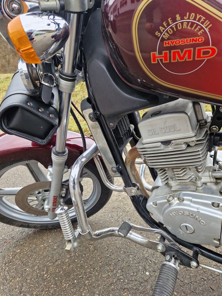 Shopper Hyosung GA 125 in Bad Urach