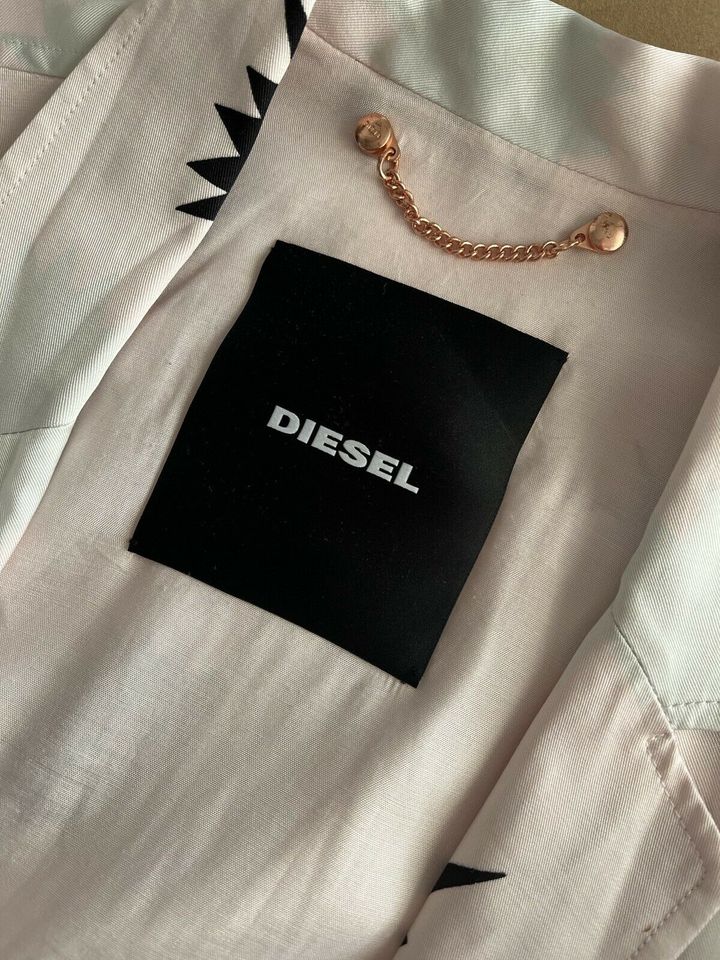 NEU Satin Bluse / Blazer rosé von Diesel S / 36 in Lampertheim