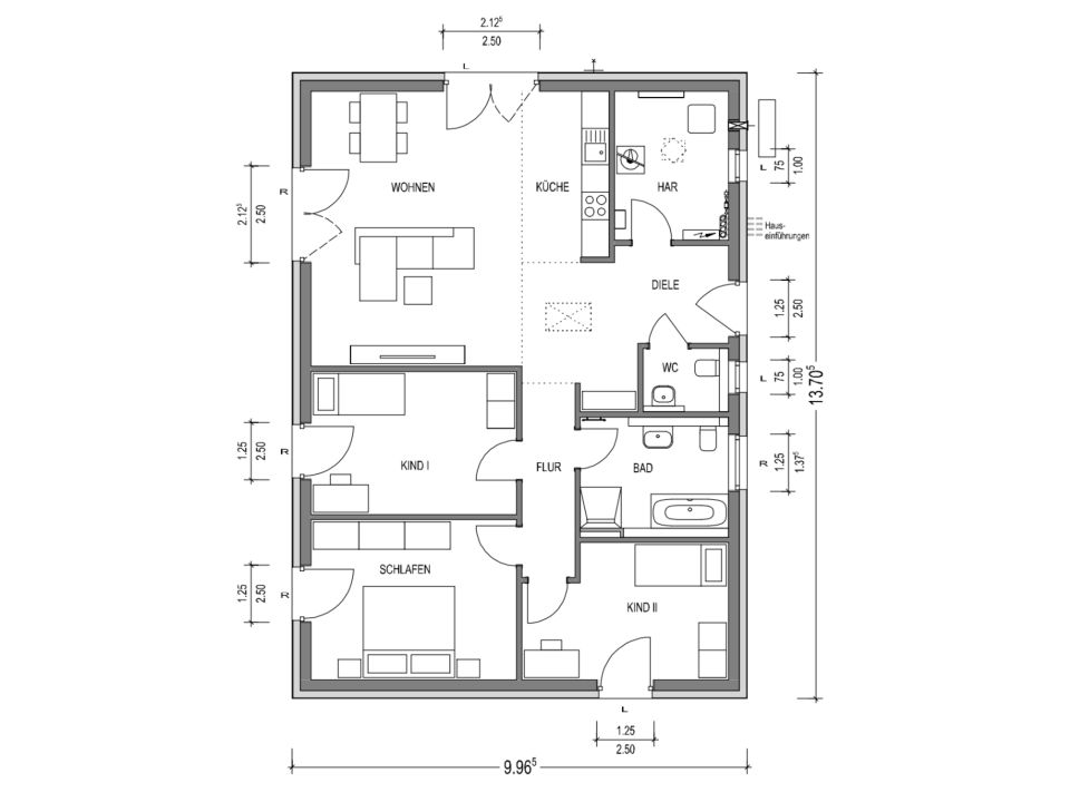 Leben auf einer Ebene. Bungalow in 3 Monaten schlüsselfertig! in Quedlinburg OT Gernrode