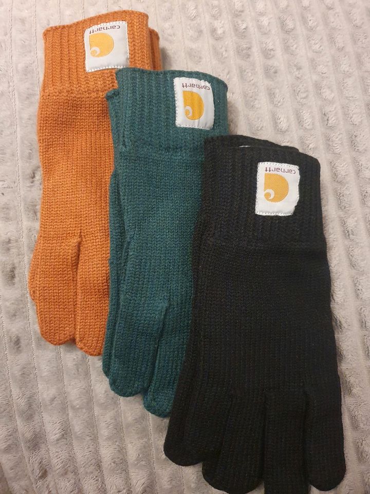 ♥️ Handschuhe Carhartt Logo verschiedene Farben S/M in Magdeburg