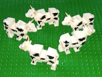 5x Kühe Bauernhof Tiere Kuh Mittelalter Klemmbausteine Kiel - Schilksee Vorschau