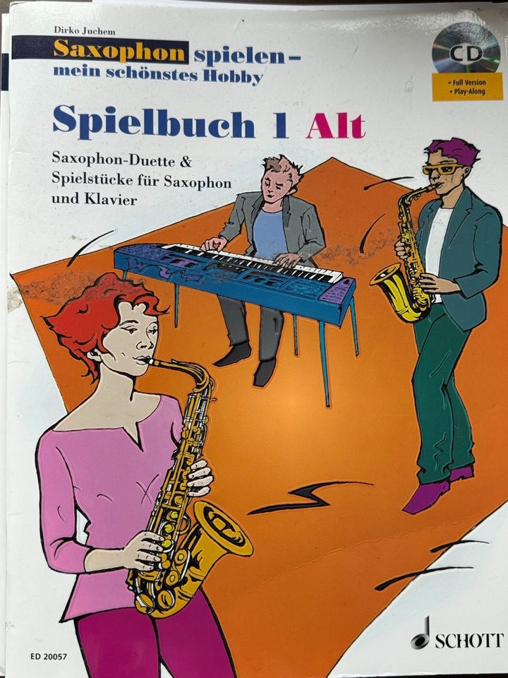 Spielbuch 1 Alt, Dirko Juchem Saxophon spielen-mein schönstes Hob in Bremen