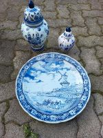 Delfts blau Set Vase klein und groß und Wandteller Niedersachsen - Duderstadt Vorschau