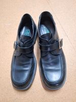 Herren Schuhe Gr. 45 Gr. 10 schwarz Leder m. Absatz Baden-Württemberg - Königsfeld Vorschau