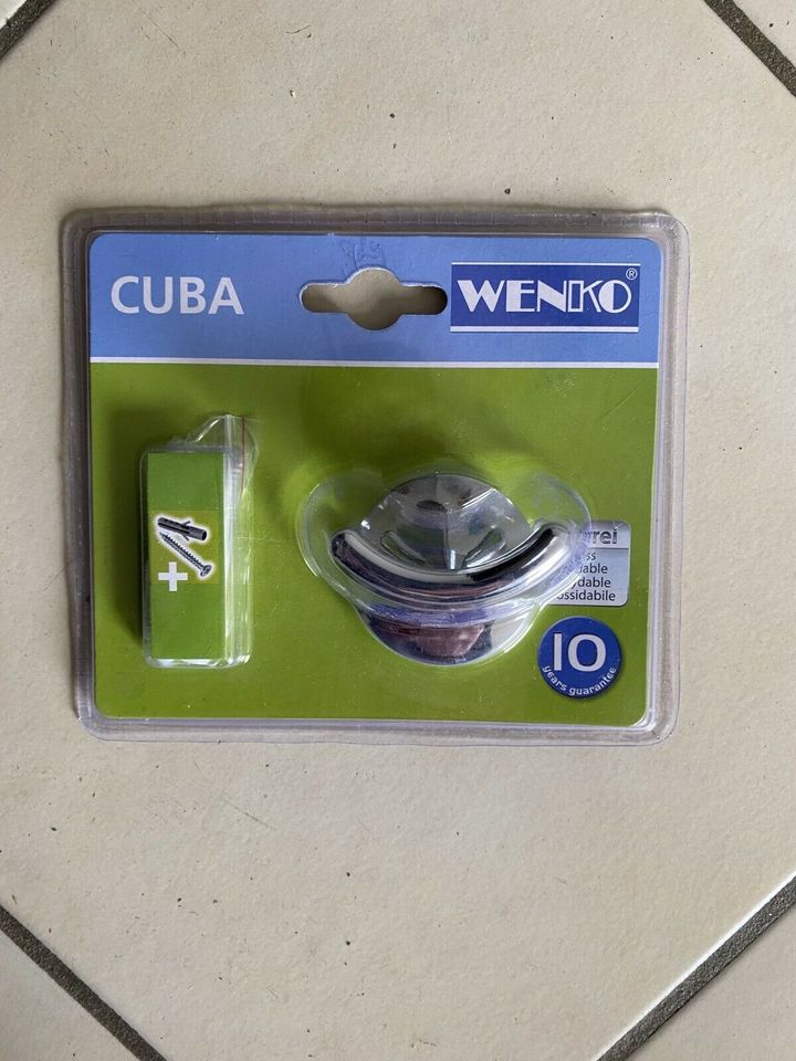 Original WENKO Cuba Haken Handtuchhalter in Nordrhein-Westfalen - Eslohe |  Badezimmer Ausstattung und Möbel | eBay Kleinanzeigen ist jetzt  Kleinanzeigen