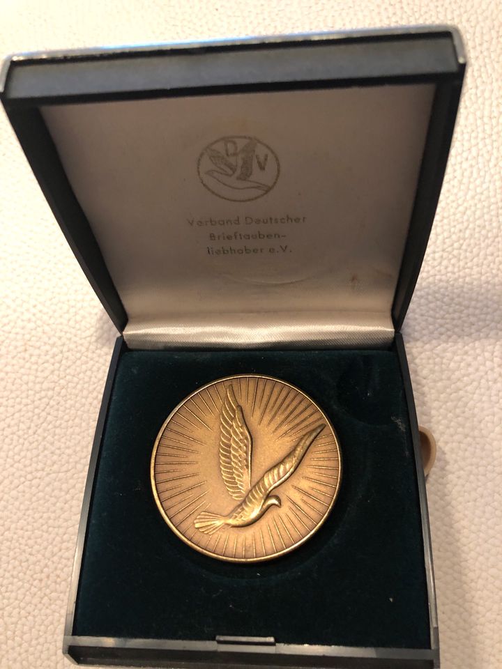 Medaille Brieftauben Verein Essen in Herne