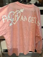 Palm Angels pierced heart Longsleeve Rosa weiß S oversized Frankfurt am Main - Innenstadt Vorschau