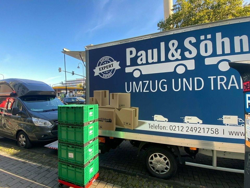 UMZÜGE - TRANSPORTE - PRIVATUMZÜGE - ENTRÜMPELUNGEN - FIRMENUMZÜGE in Köln