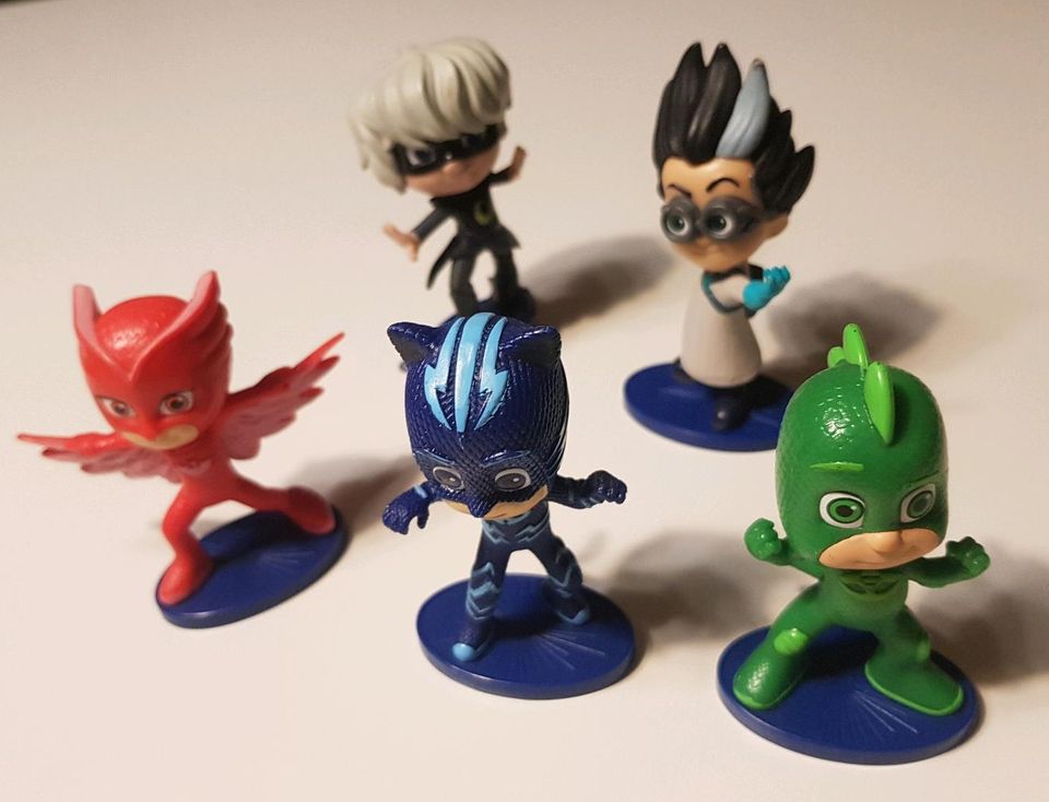 PJ Masks "Pyjamahelden" - 5 Spielfiguren in Weimar (Lahn)