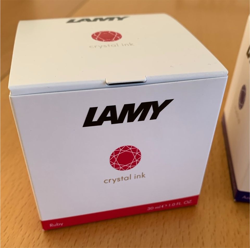 NEU Lamy Crystal Ink Ruby Peridot je 30 ml Tinte im Glas in Düsseldorf