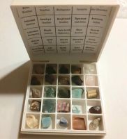 Mineralien Box zur Bestimmung, mit 20 Steinen, Quarz usw. Rheinland-Pfalz - Ludwigshafen Vorschau