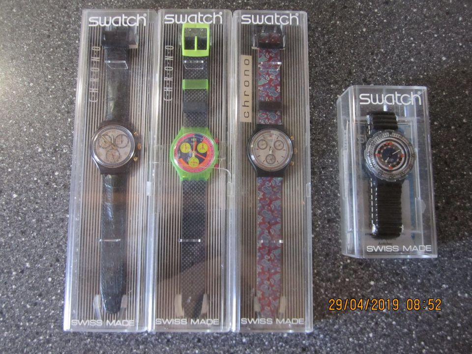 Swatch Uhren (Neuware) mit neuer Batterie in Mülheim (Ruhr)