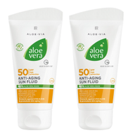 LR Aloe Vera Anti-Aging Sonnenfluid LSF 50 2er Set - 100 ml OVP Niedersachsen - Laatzen Vorschau