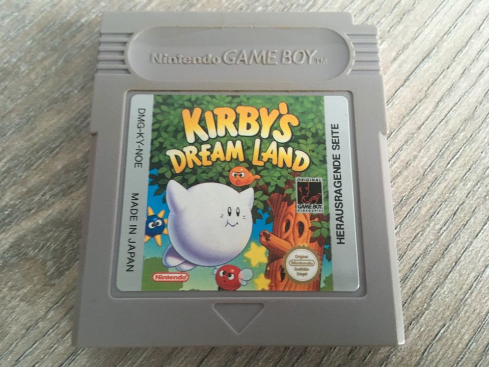 Gameboy Spiel Kirbys Dream Land mit Anleitung in Detmold