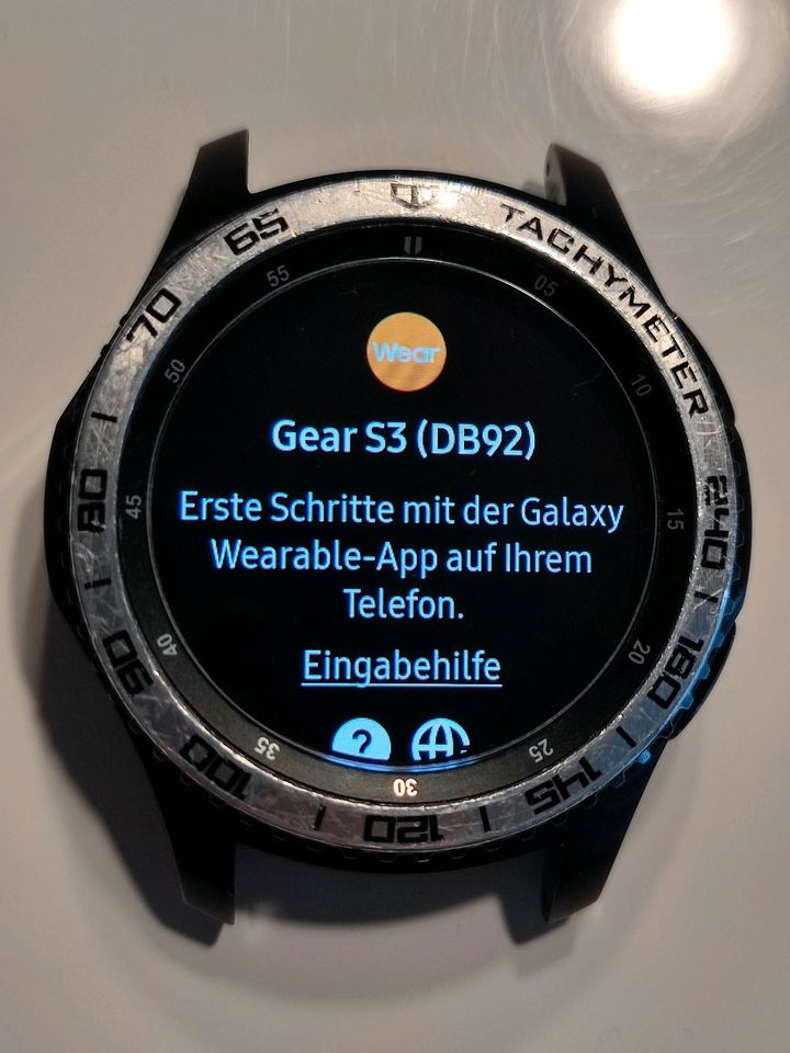 Samsung Gear S3 Frontier Smartwatch - Space Gray (SM-R760NDAADBT) in Blomberg