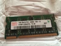 RAM Mobile Arbeitsspeicher 1GB PC2 5300 555 Hynix Saarland - Saarlouis Vorschau