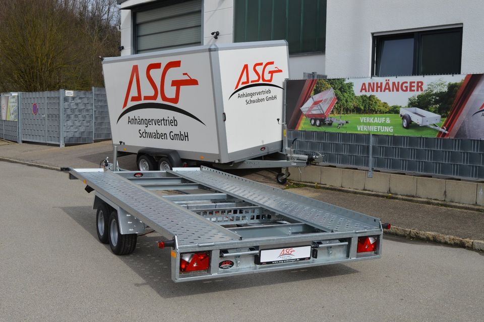 Autotransporter Anhänger Auto 3000 kg 400x203cm kippbar Stema ATH in Geislingen an der Steige