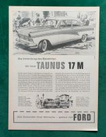 Ford Taunus 17 M Werbung 1957 Niedersachsen - Danndorf Vorschau