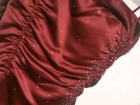 Abendkleid Abi Kleid Mariposa A-Linie Bordeaux weinrot Strass  44 Nordrhein-Westfalen - Velbert Vorschau