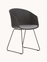 Esszimmerstühle Stuhl - Kunststoff - schwarz - Sitzkissen - grau Frankfurt am Main - Nordend Vorschau