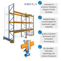 100 lfm Palettenregal   540 Palettenplätze  2 Wahl NEU ab Lager Nordrhein-Westfalen - Hückeswagen Vorschau