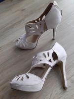 Beige Highheels/ Pumps Größe 38 Nürnberg (Mittelfr) - Südoststadt Vorschau