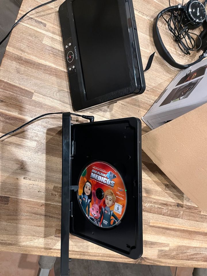 Lenco DVR 938 2x 9” tragbare DVD Player Autokino in Dormagen