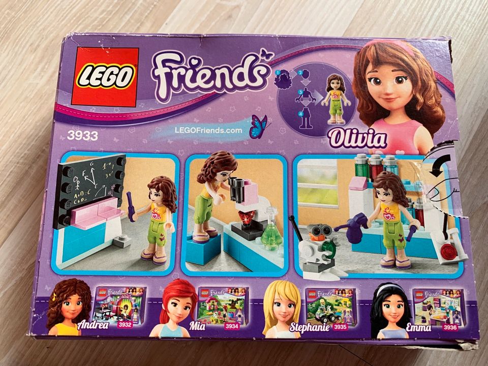 Lego Friends 3933 Olivia‘s Ideenwerkstatt in Drolshagen