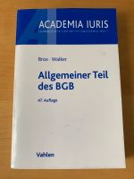 BGB AT Lehrbuch NEU Baden-Württemberg - Freiburg im Breisgau Vorschau