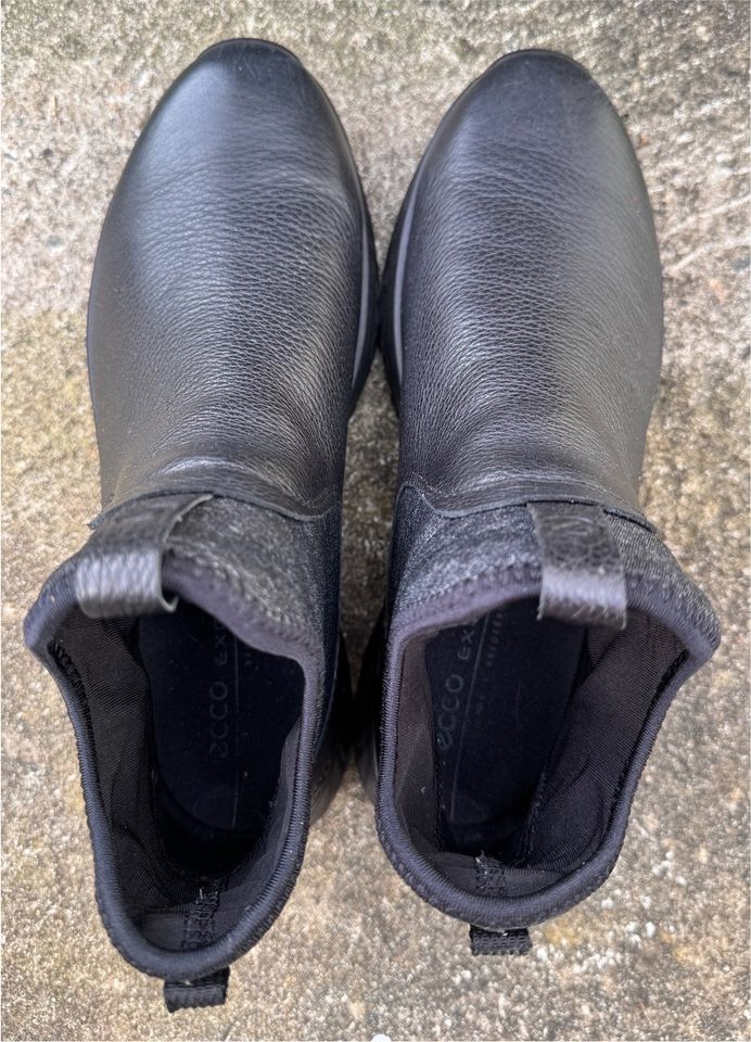 Ecco Stiefelette black Damen Größe 39 in Mohlsdorf