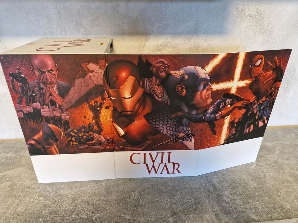 Marvel Civil War Comic Box Sammlung Edition Selten Hardcover in Herne