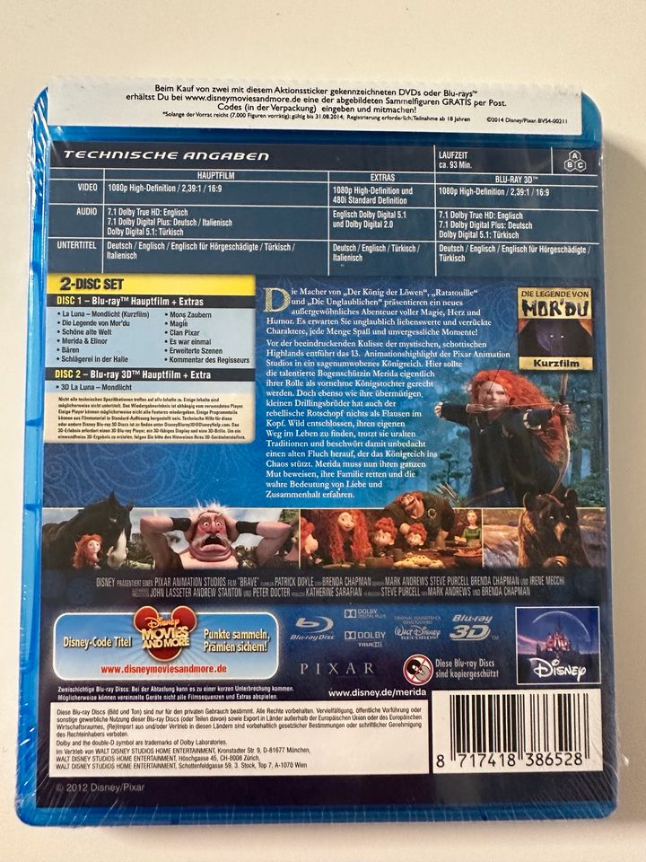 Besondere Blu-Ray‘s (Disney, 3D, Extended)… **teilw. NEU & OVP** in Nordhorn