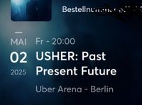 „Usher“ Konzert 2.5.2025, in Berlin, eine Sitzplatz Karte Brandenburg - Kolkwitz Vorschau