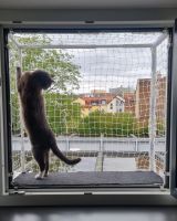 Verstellbarer Katzenbalkon für Fensteröffnungen Hessen - Hanau Vorschau