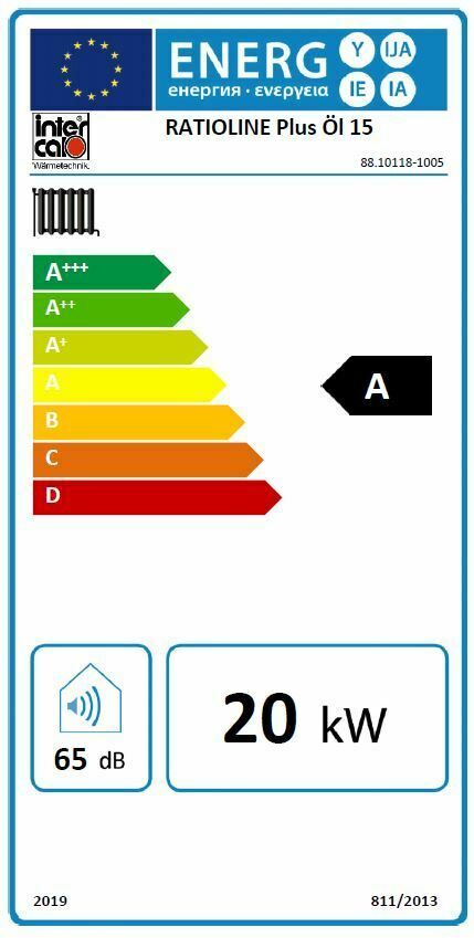 1A Ratioline PLUS Ölbrennwert Kessel 11 - 20 kW Intercal Heizung in Hattingen