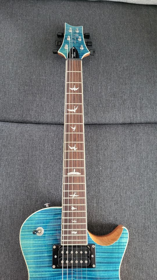 PRS SE Zach Myers MB (Myers Blue), E-Gitarre, Single-Cut in Kaufbeuren