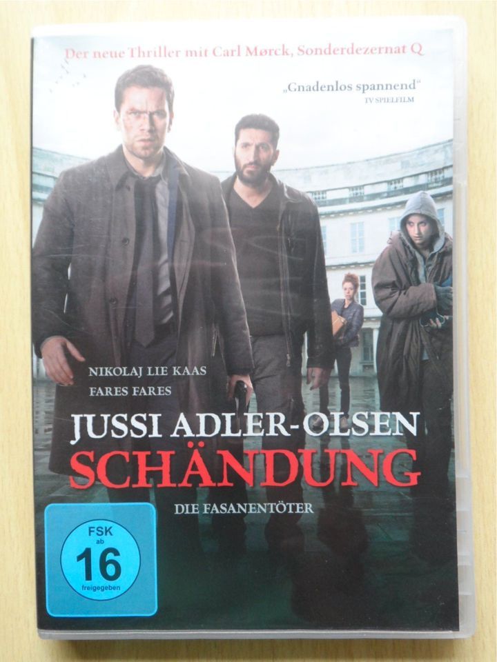 Schändung - Die Fasanentöter # Jussi Adler-Olsen # DVD in Ludwigshafen