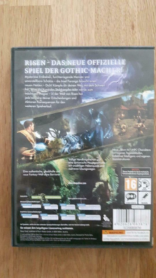 PC-SPIEL Risen  (Nachfolger von Gothic) in Hamburg