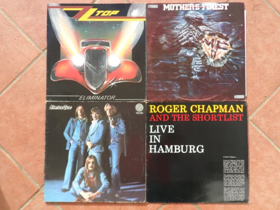 16 Rock LP`s Mother's Finest, Men at Work, ZZ Top, Status Quo 8 € in Ludwigshafen