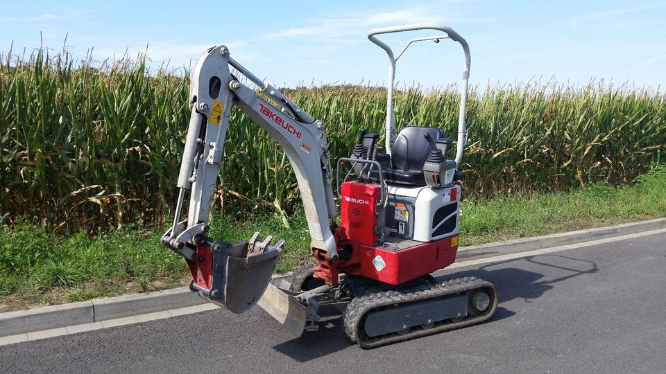 Minibagger Wacker Takeuchi Kubota mieten Mönchengladbach Viersen in Mönchengladbach